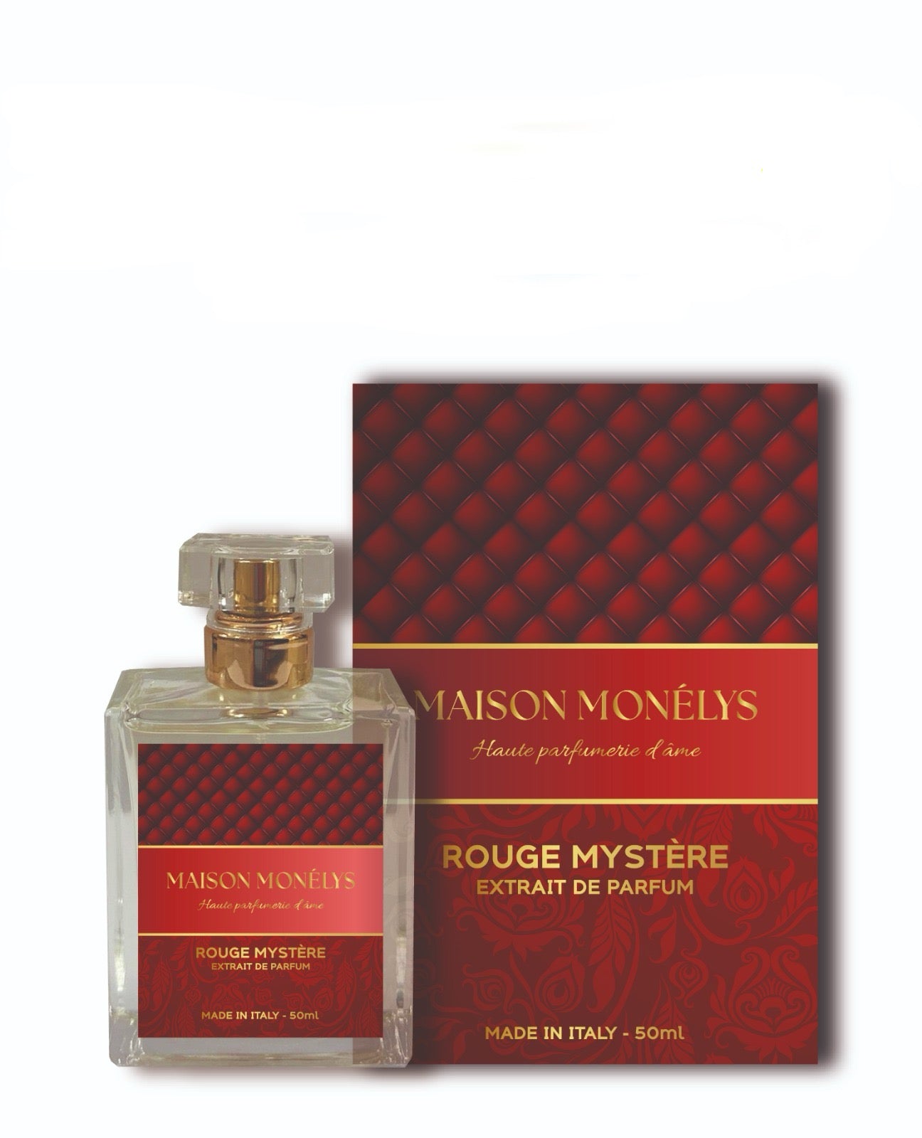 Rouge Mystère Extrait de Parfum Maison MONÉLYS